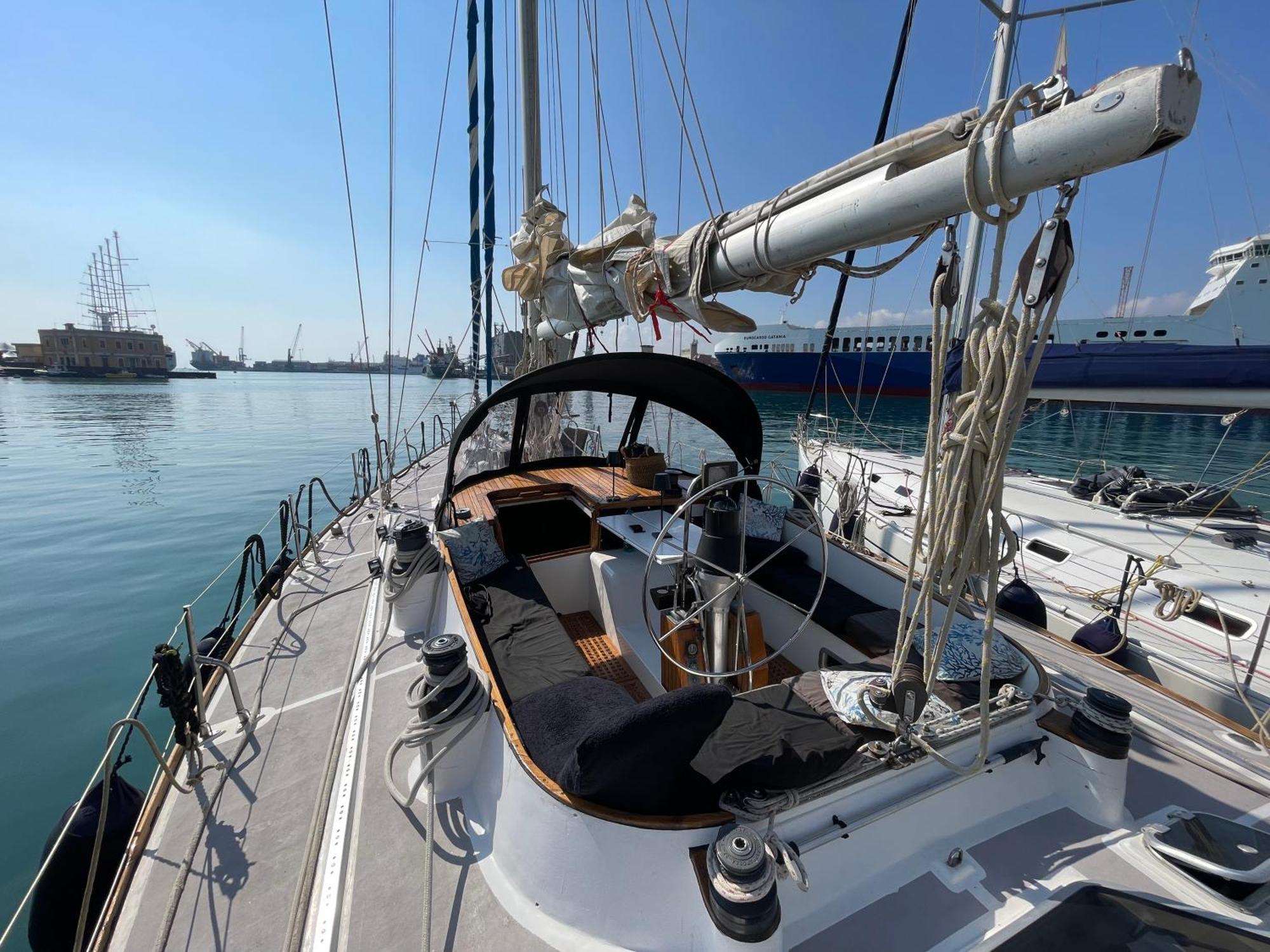 Sailboat B&B On Board Catania Exterior foto