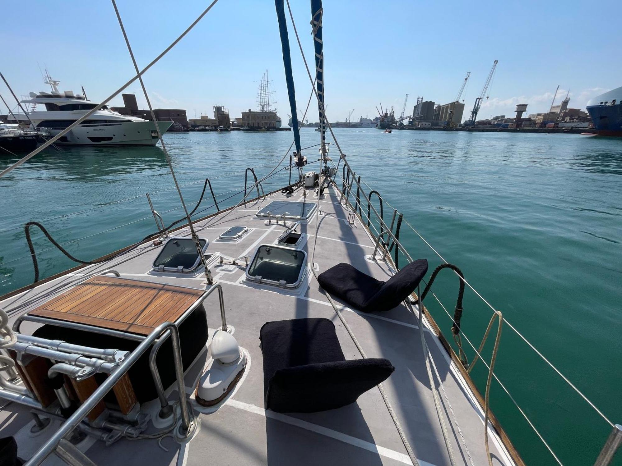 Sailboat B&B On Board Catania Exterior foto